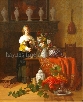 Interior with Flowers and Fruit