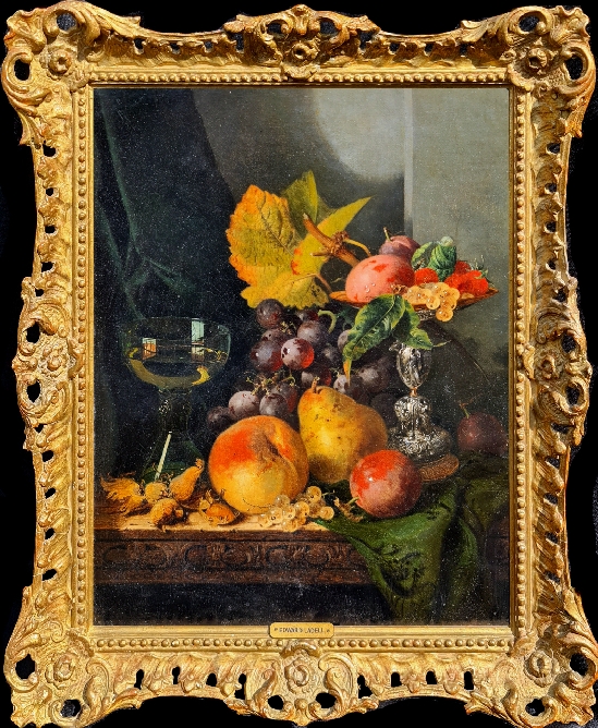 Edward Ladell - Still Life with Silver Tazza, Glass Roemer and Fruit