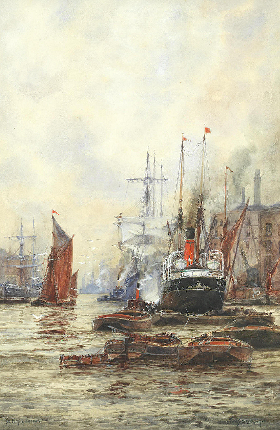 Frank William Scarbrough - The Port of London