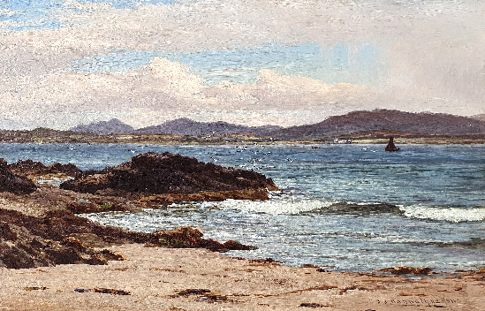 John James Bannatyne, RSW - View of the Coast