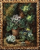 Still Life of Flowers on a Mossy Bank