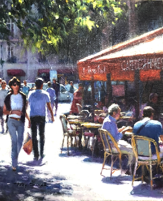 Street Café, Paris
